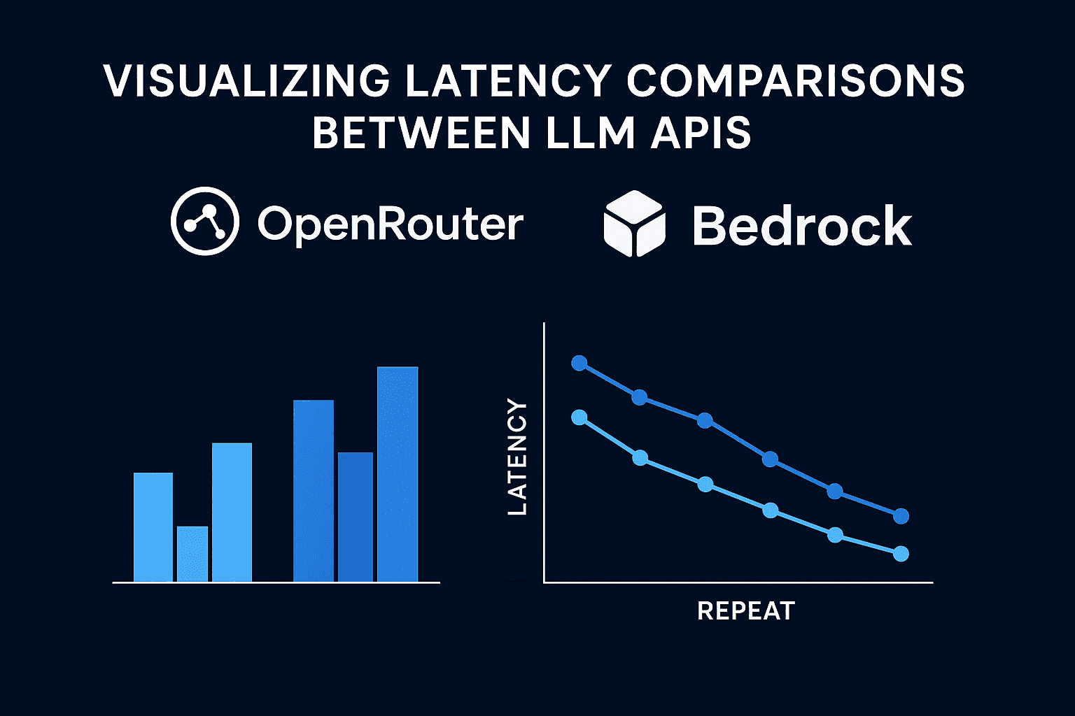 Visualizing Latency Comparisons Between LLM APIs: OpenRouter vs Bedrock